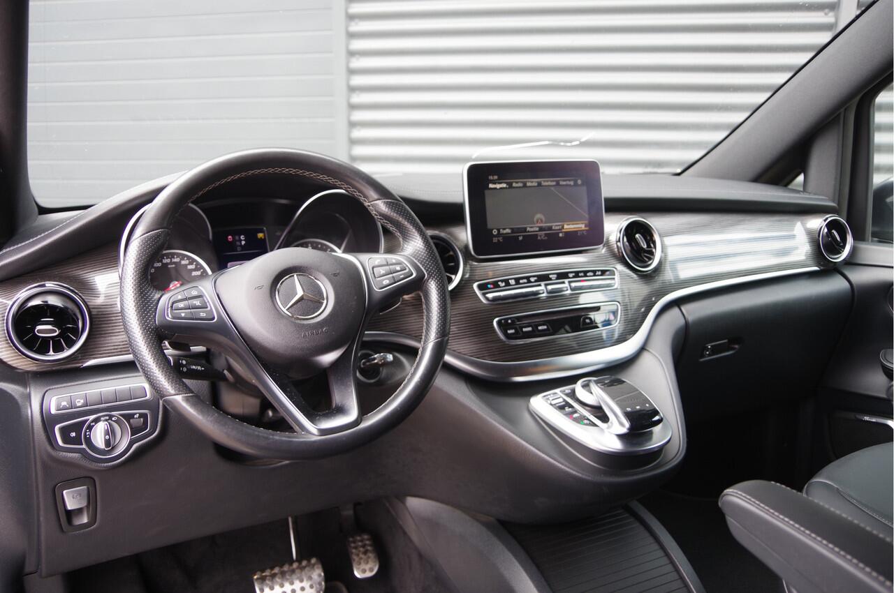 Mercedes-Benz V-KLASSE 300d AMG L2 DC-5P, 2X ELEKTR. SCHUIFDEUR, BURMESTER, LED, LEDER, 360 CAMERA, CRUISE, CLIMA, PARKEERSENSOREN, NL AUTO, NAP