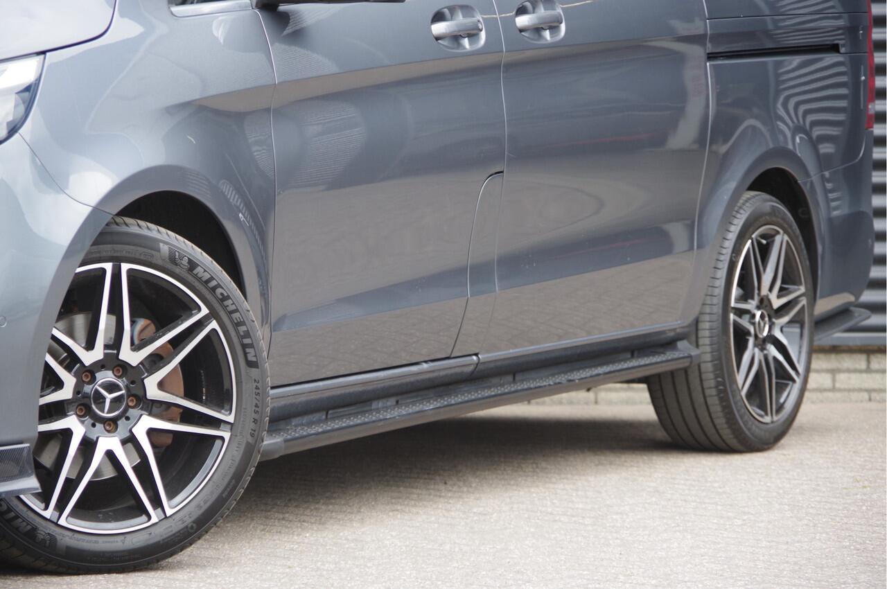 Mercedes-Benz V-KLASSE 300d DC-5P AUT LED, LEDER, 2X SCHUIFDEUR, 360 CAMERA, ACC, STOELVERW.+KOELING, NAVI, TREKHAAK, ELEKTR. SCHUIFDEUREN+KLEP