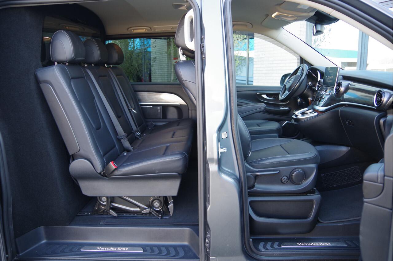 Mercedes-Benz V-KLASSE 300d DC-5P AUT LED, LEDER, 2X SCHUIFDEUR, 360 CAMERA, ACC, STOELVERW.+KOELING, NAVI, TREKHAAK, ELEKTR. SCHUIFDEUREN+KLEP