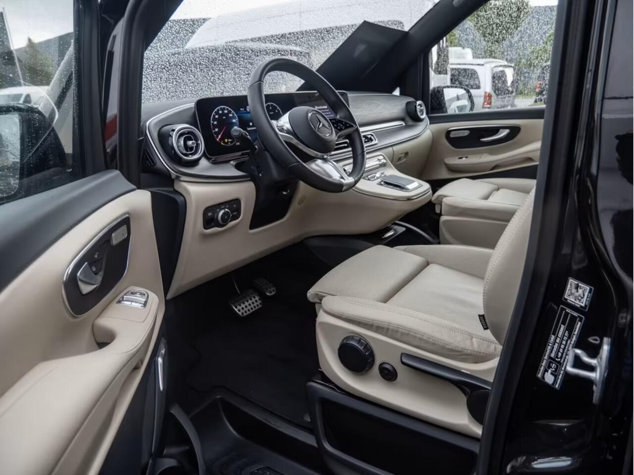 Mercedes-Benz V-KLASSE 250d L2 Avantgarde Nieuw Model 7-zitter Airmatic Stoelkoeling Distronic Trekhaak Burmester 360 Camera Stuurverwarming LED 18 Inch