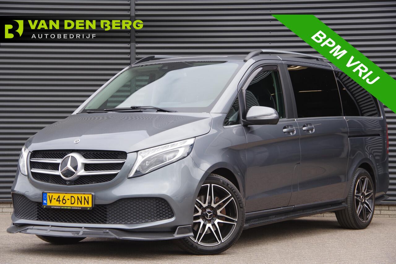 Mercedes-Benz V-KLASSE 300d DC-5P AUT LED, LEDER, 2X SCHUIFDEUR, 360 CAMERA, ACC, STOELVERW.+KOELING, NAVI, TREKHAAK, ELEKTR. SCHUIFDEUREN+KLEP