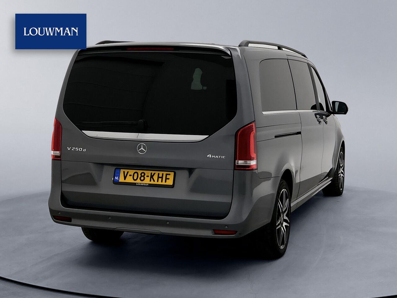 Mercedes-Benz V-KLASSE 250d 4-MATIC Extra Lang AMG Avantgarde Dubbele Cabine Leder Alarm Klasse 3 Led