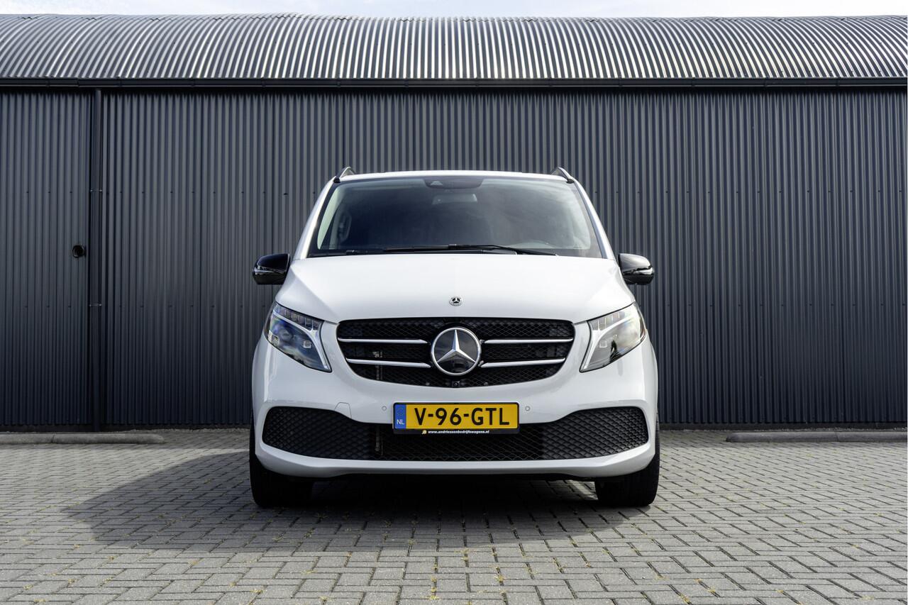 Mercedes-Benz V-KLASSE V300 | 4Matic | XL | 5-Zits | MBux | LED | ILS | Burmester | 2x Elec Schuifdeur | 360° Camera | Navi | PDC | Climate | Cruise | Euro 6