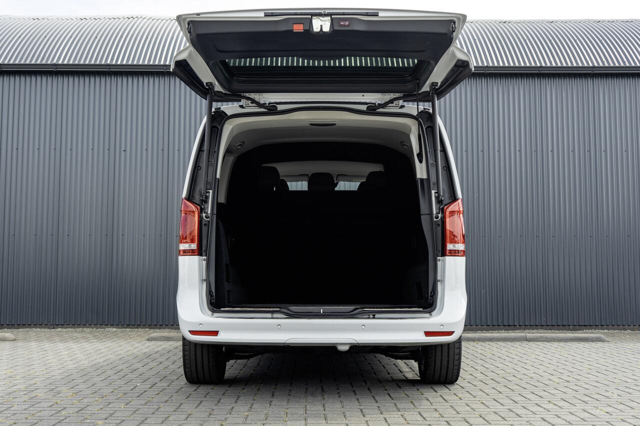 Mercedes-Benz V-KLASSE V300 | 4Matic | XL | 5-Zits | MBux | LED | ILS | Burmester | 2x Elec Schuifdeur | 360° Camera | Navi | PDC | Climate | Cruise | Euro 6