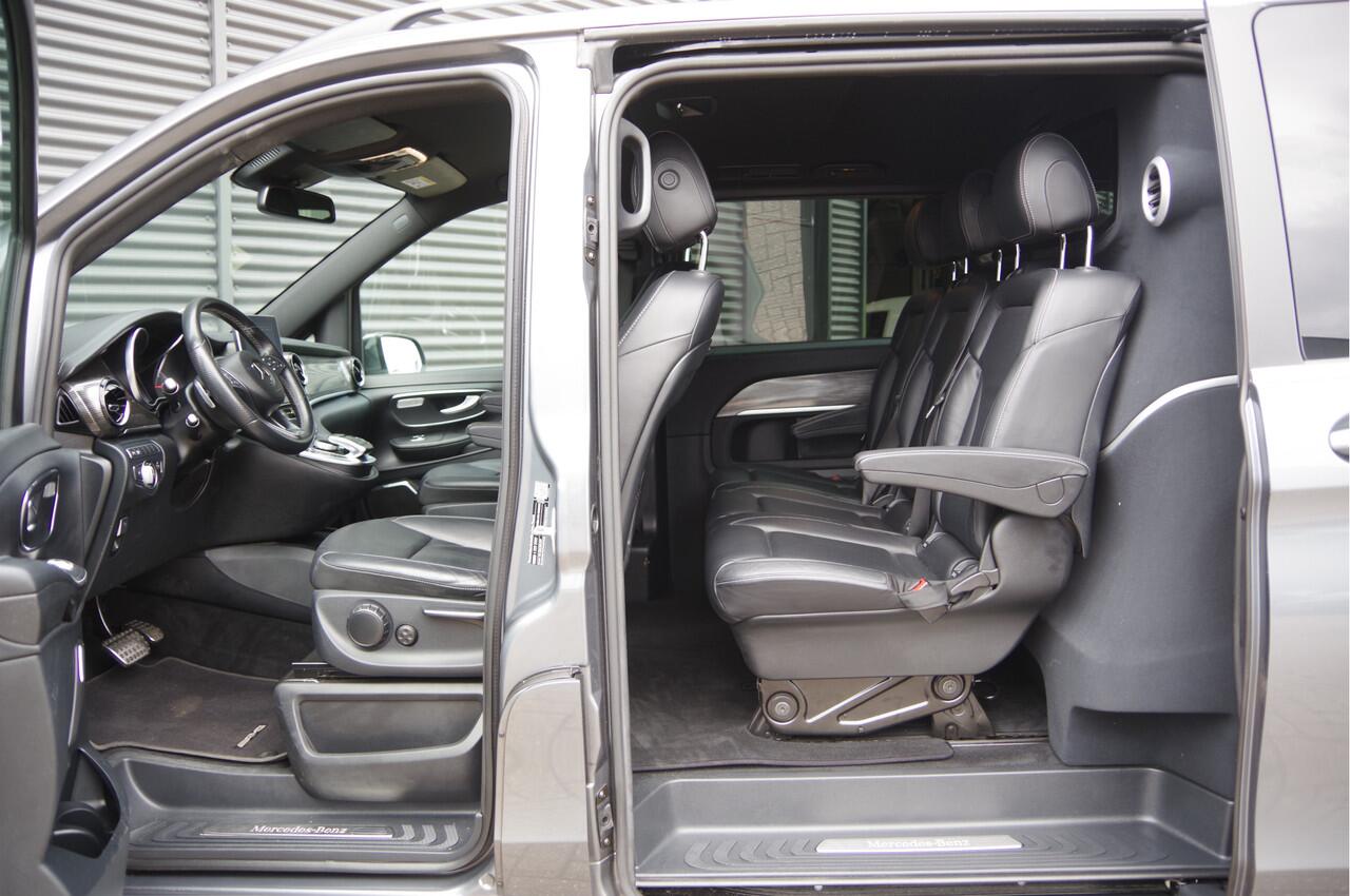 Mercedes-Benz V-KLASSE 300d AMG L2 DC-5P, 2X ELEKTR. SCHUIFDEUR, BURMESTER, LED, LEDER, 360 CAMERA, CRUISE, CLIMA, PARKEERSENSOREN, NL AUTO, NAP