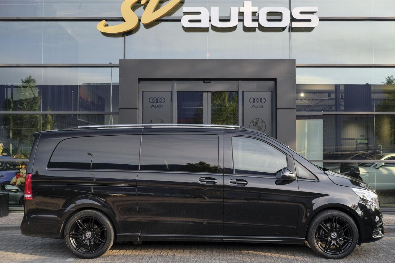 Mercedes-Benz V-KLASSE V300d AMG 240pk Extra Lang XL Burmester Elektrische schuifdeuren Trekhaak Night pakket Black Edition