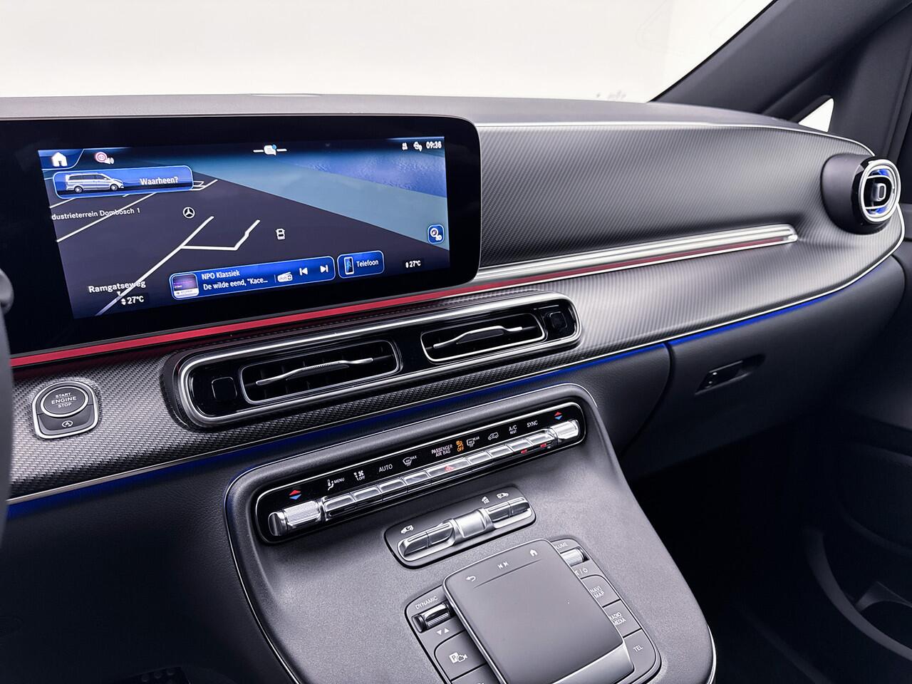 Mercedes-Benz V-KLASSE 300d 4-MATIC Extra Lang AMG Avantgarde BPM-Vrij Dubbele Cabine Elektrische Schuifdeuren Multibeam LED Adaptieve Cruise Control