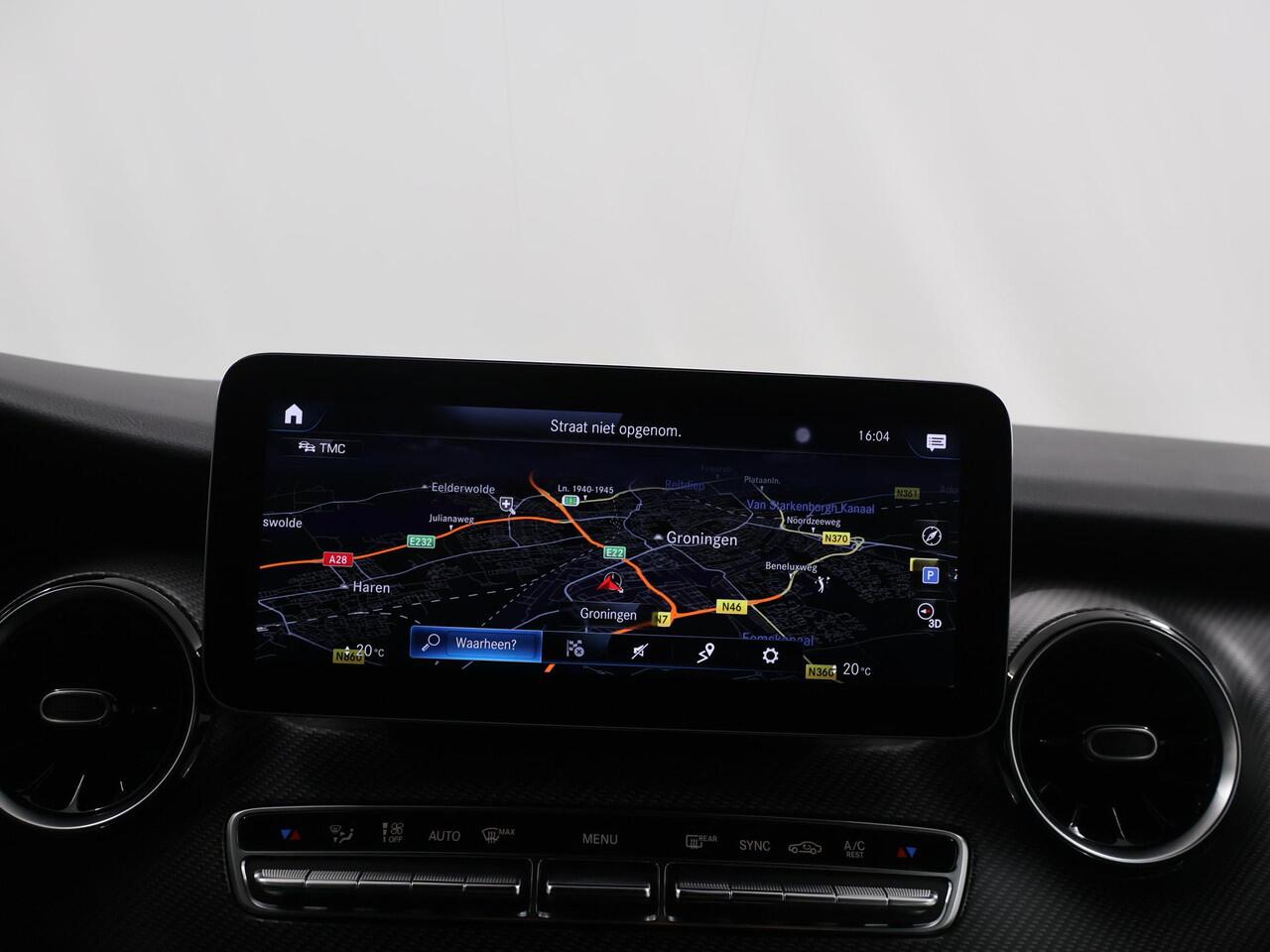 Mercedes-Benz V-KLASSE 300d | XL L3 | DUBBEL CABINE | AVANTGARDE | AMG | LUCHTVERING | BURMESTER | 360 CAMERA | LEREN BEKLEDING | CLIMATE CONTROL | ADAPTIEVE CRUISE | 2500 KG TREKHAAK | MEMORY SEATS | CARPLAY EN ANDROID AUTO