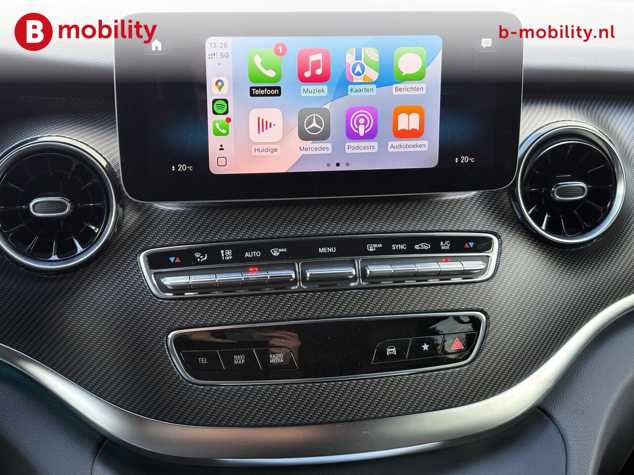 Mercedes-Benz V-KLASSE 300d Extra Lang DC AMG Avantgarde Edition Distronic | Burmester | Leer | 360 Camera | Trekhaak