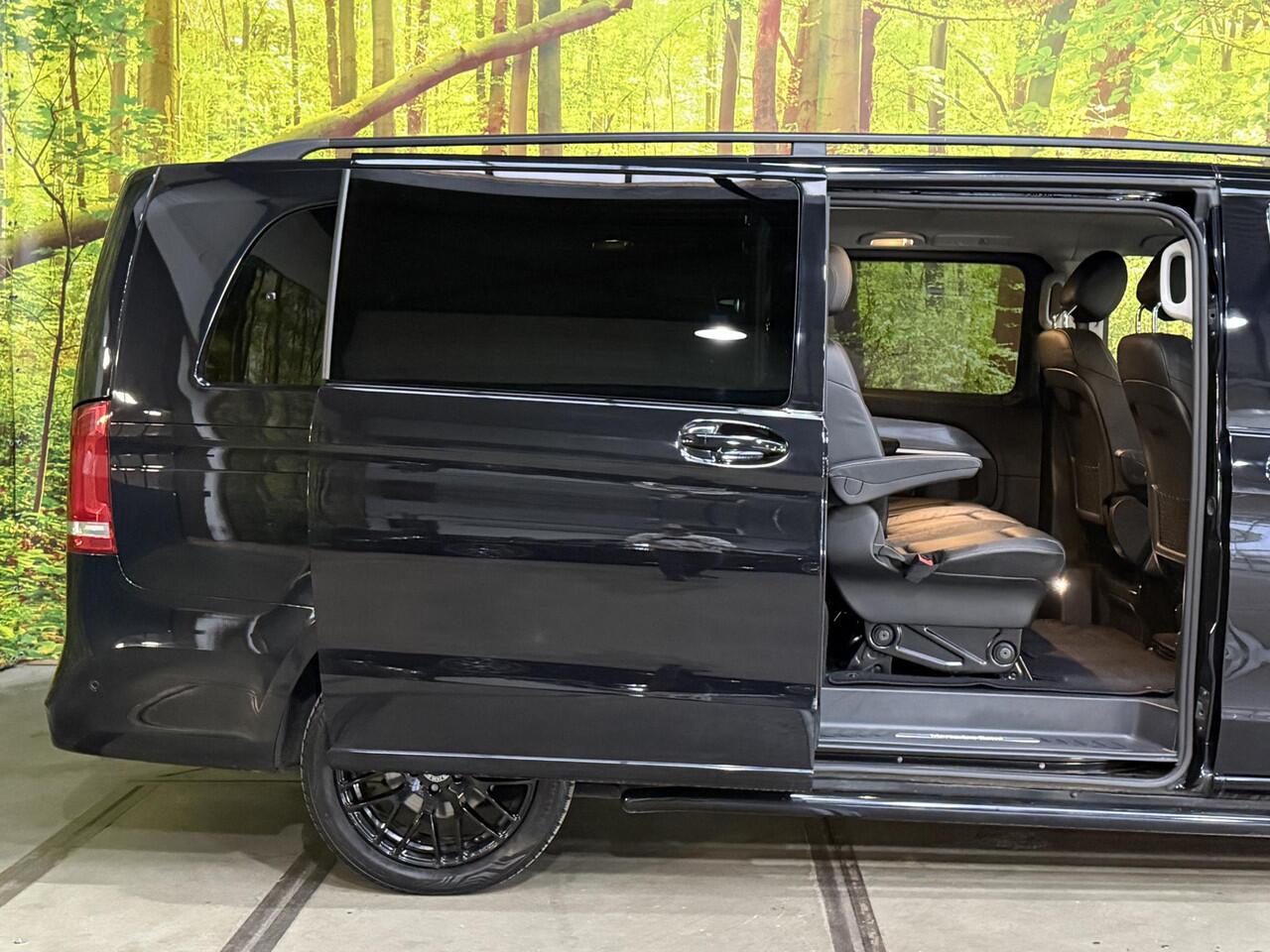 Mercedes-Benz V-KLASSE 300d Extra Lang DC Avantgarde Edition Dubbel Cabine Automaat Leder 360 Camera Burmester LED Sfeer Apple Carplay