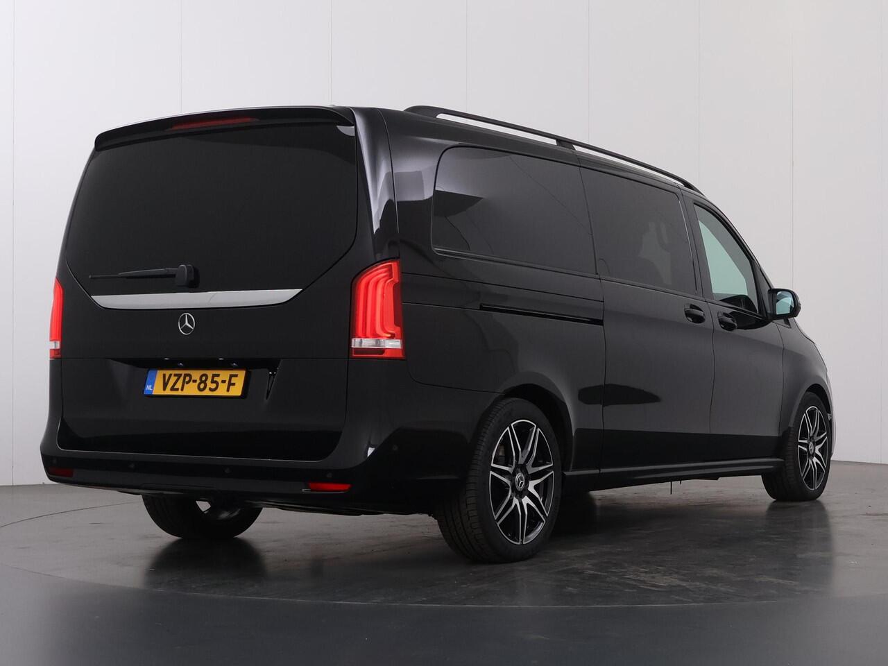 Mercedes-Benz V-KLASSE 300d | 4-MATIC | XL L3 | AMG | LUCHTVERING | BURMESTER | 360 CAMERA | LEREN BEKLEDING | CLIMATE CONTROL | ADAPTIEVE CRUISE | 2500 KG TREKHAAK | CARPLAY EN ANDROID AUTO