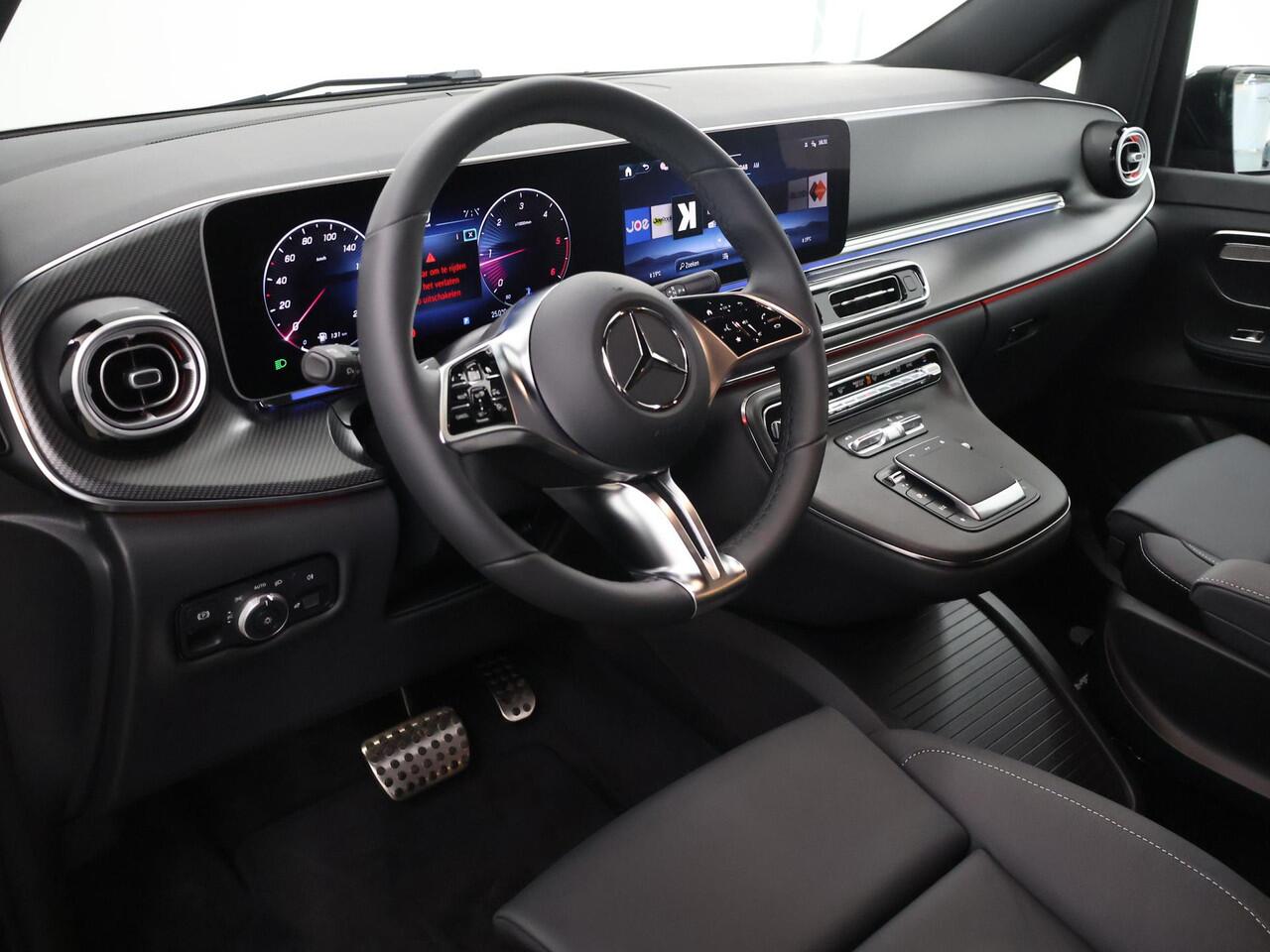 Mercedes-Benz V-KLASSE 250d 4-MATIC XL L3 AVANTGARDE | DUBBELE CABINE | 360 CAMERA | DISTRONIC PLUS | LEDER ZWART "LUGANO" | ALARM | STOELVERWARMING | NAVIGATIE | CARPLAY | ANDROID AUTO | AUTOMATISCHE AIRCO | DAB+ |