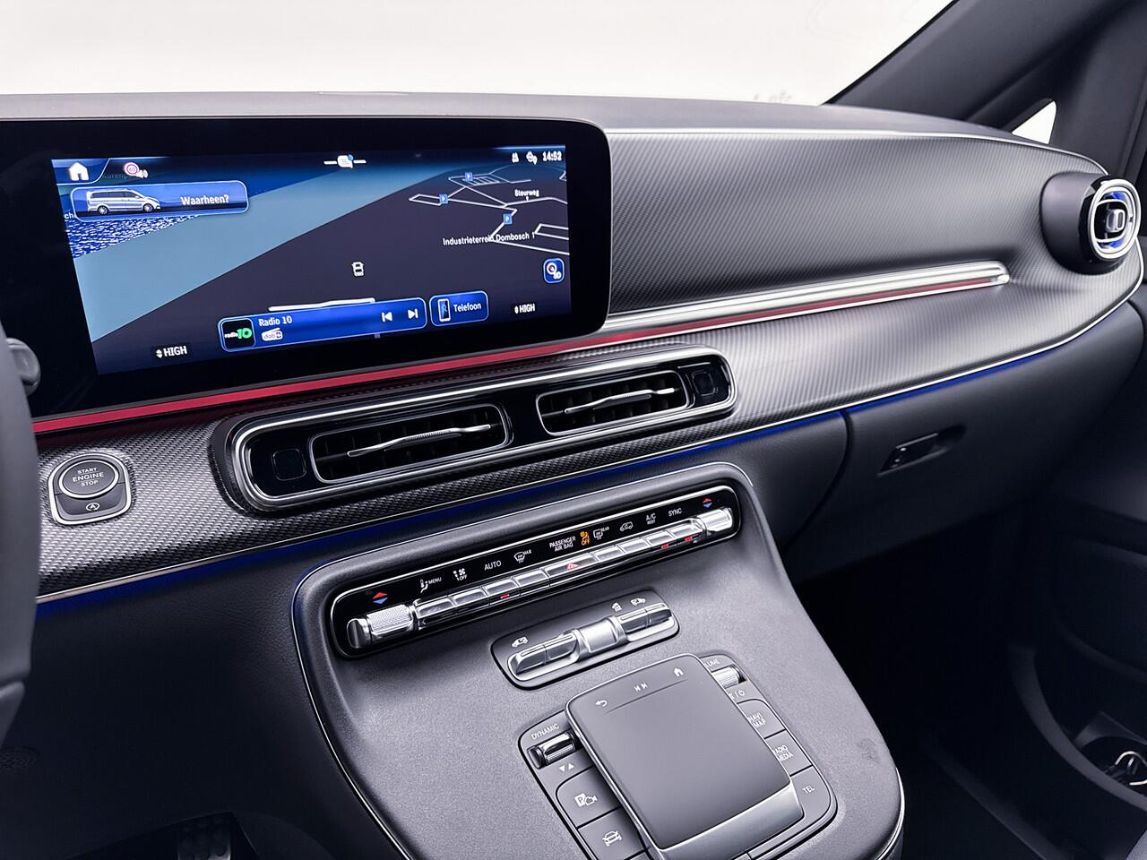 Mercedes-Benz V-KLASSE 300d 4-MATIC Extra Lang AMG Avantgarde BPM-Vrij Dubbele Cabine Elektrische Schuifdeuren Multibeam LED Adaptieve Cruise Control