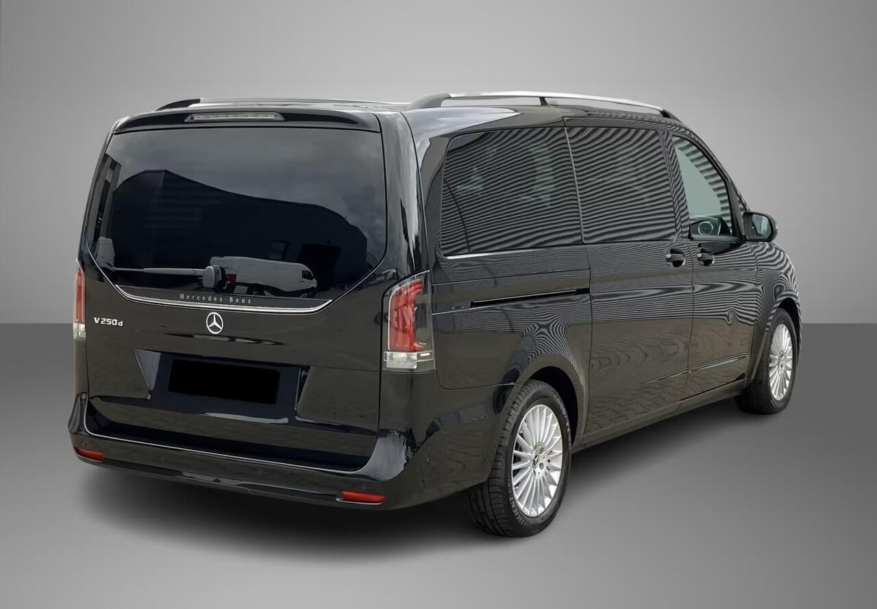 Mercedes-Benz V-KLASSE 250d L2 Style Nieuw Model 7 Personen WIDESCREEN COCKPIT DISTRONIC EL. SCHUIFDEUREN TREKHAAK LED CAMERA