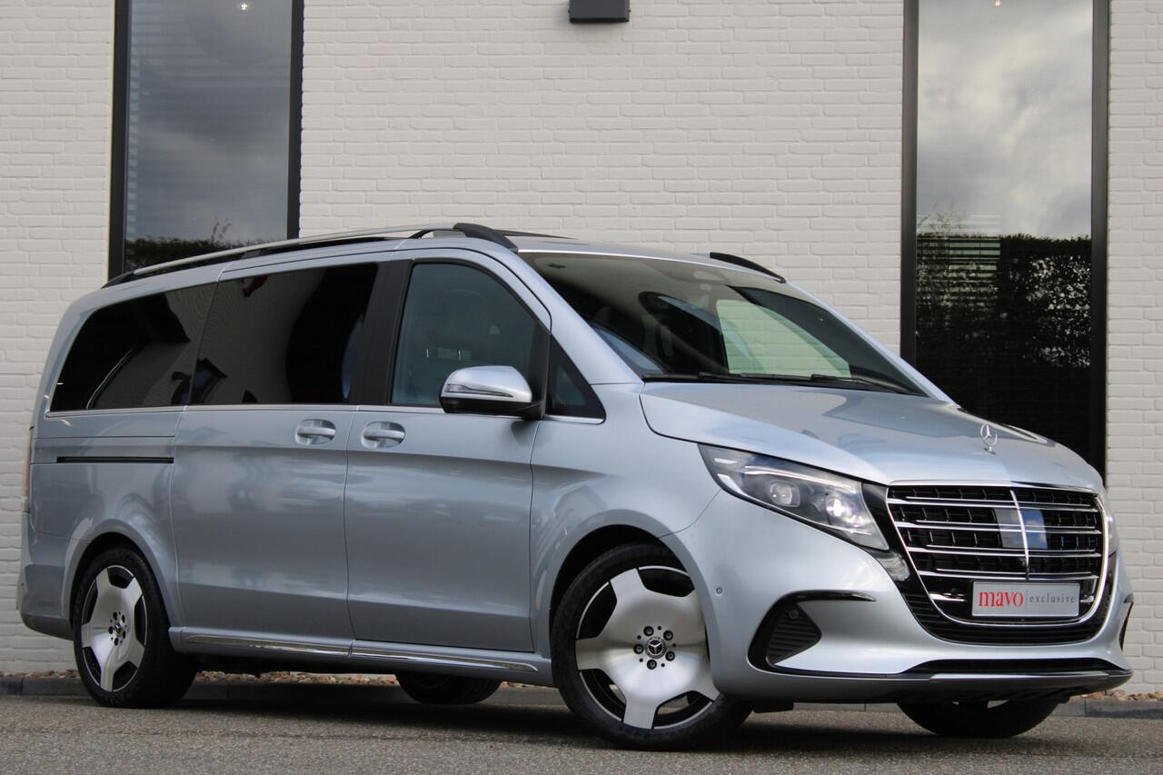 Mercedes-Benz V-KLASSE 300d / Exclusive / DC / Luchtvering / Panorama / 2x Elec Schuifd / 360 Cam / Burmester / Vol Opties / NIEUW!!