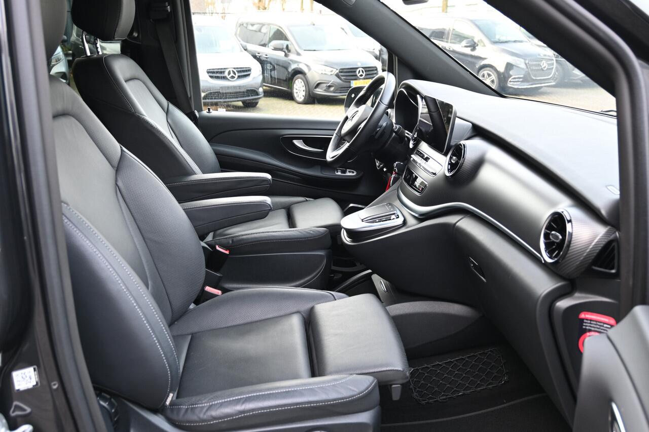Mercedes-Benz V-KLASSE 300d AMG Extra Lang L3 DC Avantgarde Edition Stoel koeling/verwarming, 360 Graden Camera, Burmester, Afneembare trekhaak