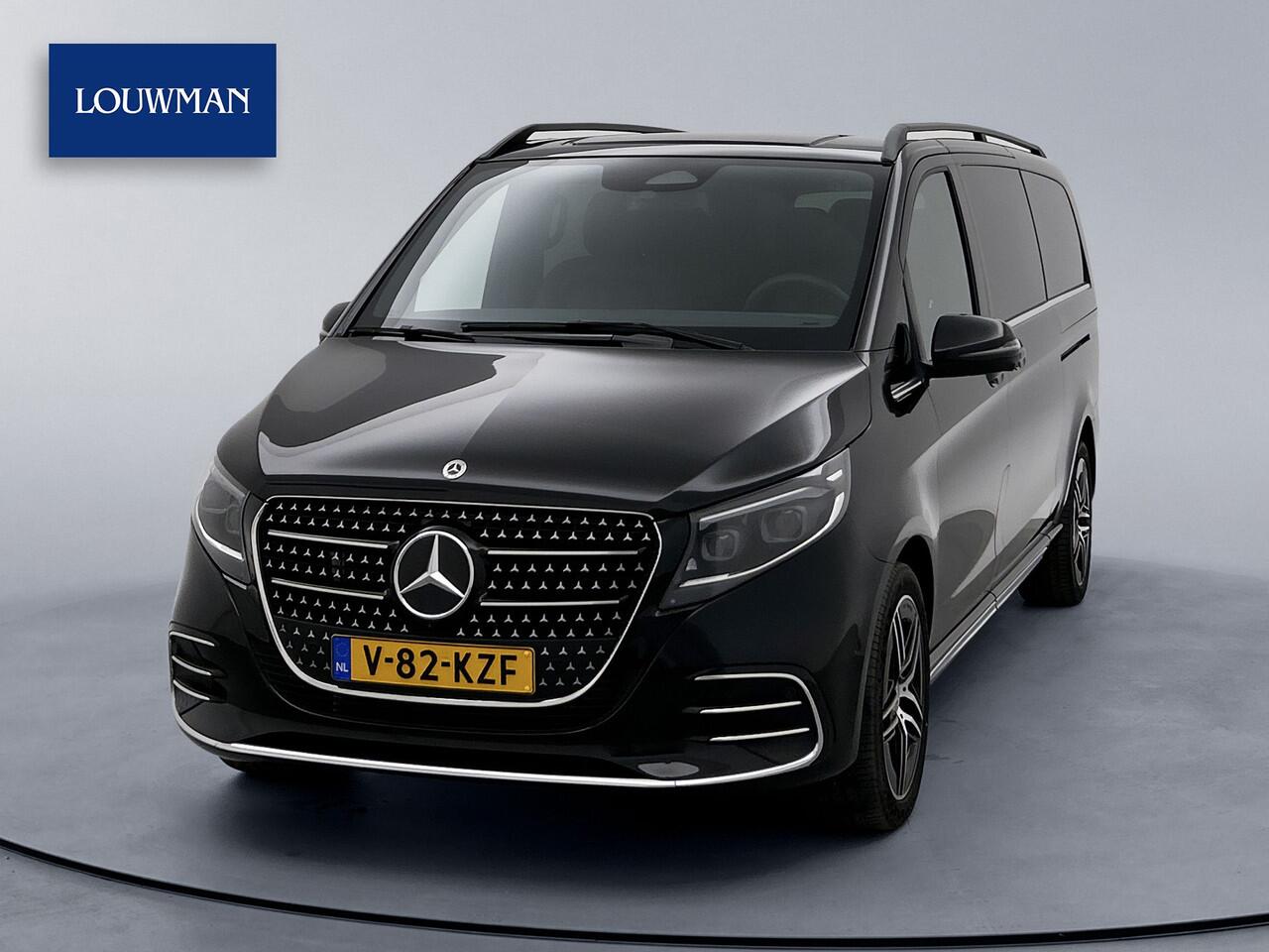 Mercedes-Benz V-KLASSE 300d 4-MATIC Extra Lang AMG Avantgarde BPM-Vrij Dubbele Cabine Elektrische Schuifdeuren 360 Graden Camera Adaptieve Cruise Control