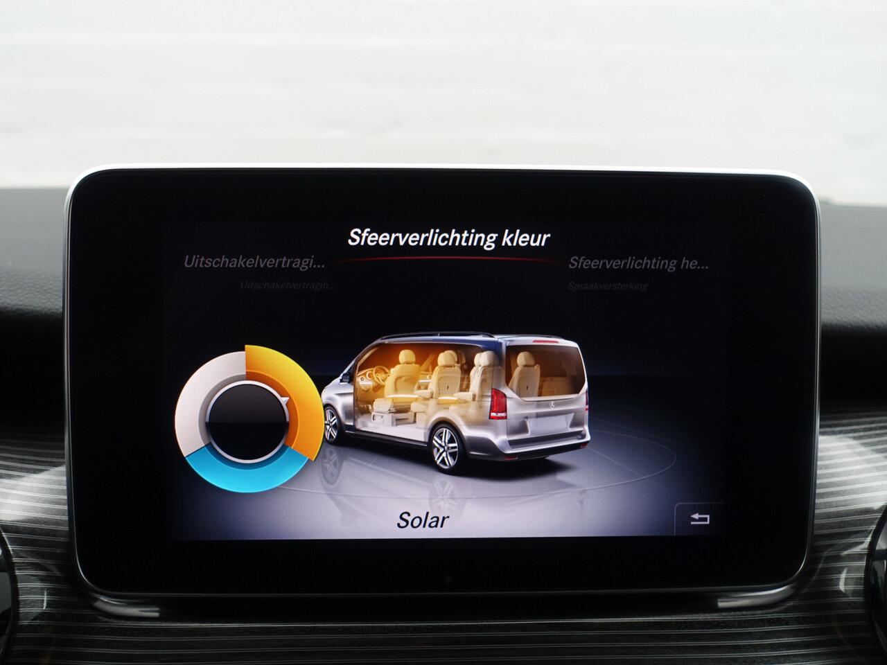 Mercedes-Benz V-KLASSE 300d Lang Dubbele Cabine Aut- 360 Camera, Burmester Surround Audio, Sfeerverlichting, Lane Assist