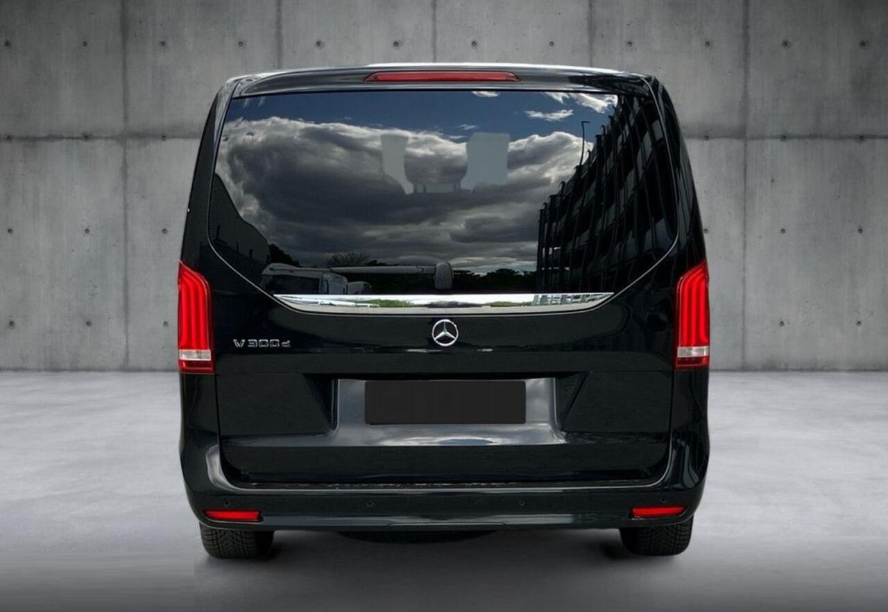 Mercedes-Benz V-KLASSE 300d Extra Lang Avantgarde 8-zitter 76.750 ex BTW EL. Schuifdeuren Leder Navi LED Standkachel