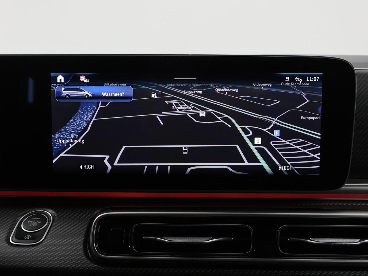 Mercedes-Benz V-KLASSE 300d | XL L3 | AMG | 4-MATIC | Dubbele Cabine | 360 CAMERA | DISTRONIC PLUS | LEDER ZWART "LUGANO" | ALARM | STOELVERWARMING | NAVIGATIE | CARPLAY | ANDROID AUTO | CLIMATE CONTROL | DAB+ | CERTIFIED