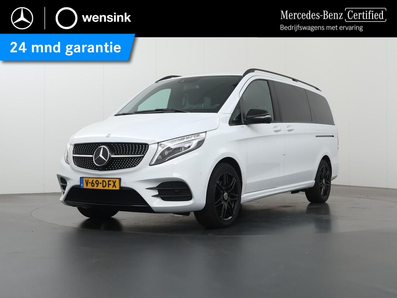 Mercedes-Benz V-KLASSE 300d | L2 Lang | 4-MATIC | Dubbele Cabine | Burmester | MBUX Navigatie | Verkeerstekenherkenning | Dodehoekassistent | Night-pakket | Distronic Plus | 360° Camera | Schuifdeur L+R Elektrisch | Certified