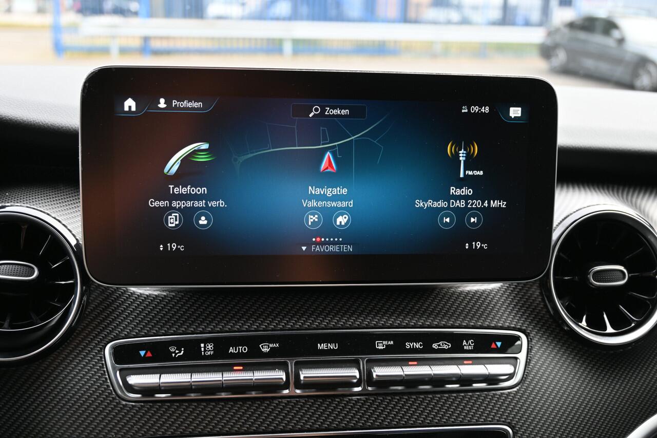 Mercedes-Benz V-KLASSE 300d AMG DC L3 XL Avantgarde Edition Burmester, 360 Graden Camera, Distronic, Electrische schuifdeuren, Alarm kl. 3