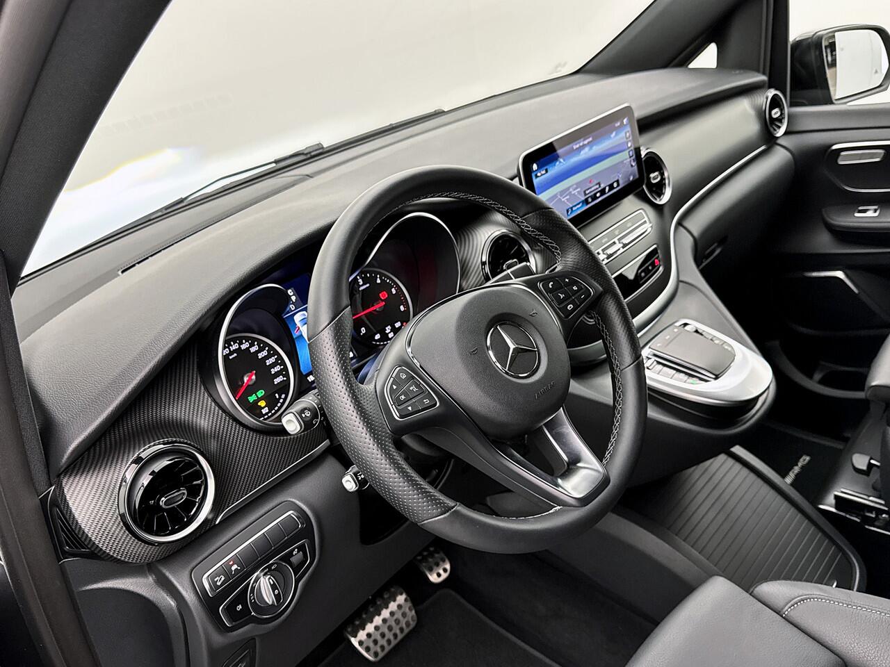 Mercedes-Benz V-KLASSE 250d 4-MATIC L3 XL AMG Dubbele Cabine Elektrische schuifdeuren Distronic Burmester Trekhaak afneembaar 2500kg