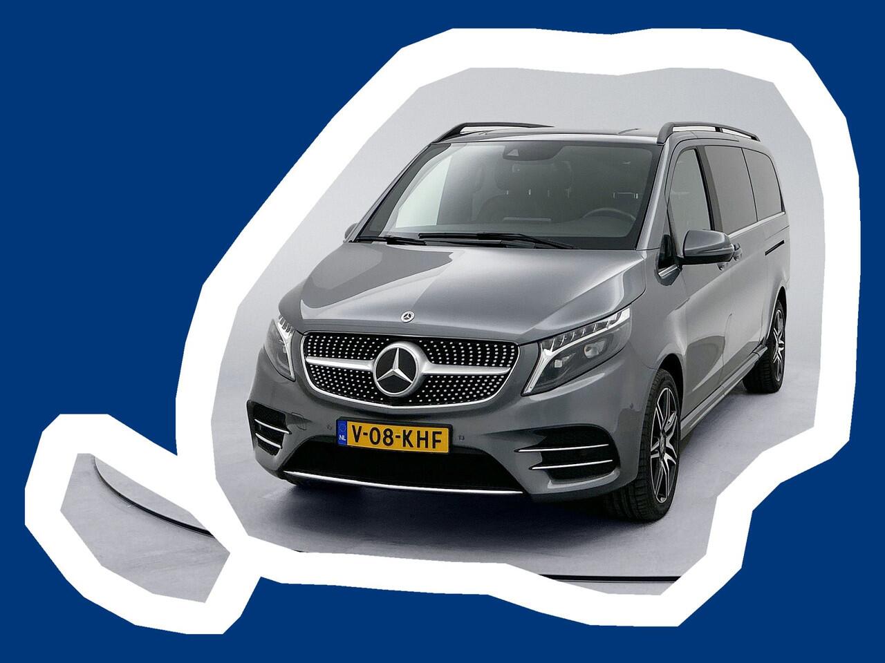 Mercedes-Benz V-KLASSE 250d 4-MATIC Extra Lang AMG Avantgarde Dubbele Cabine Leder Alarm Klasse 3 Led