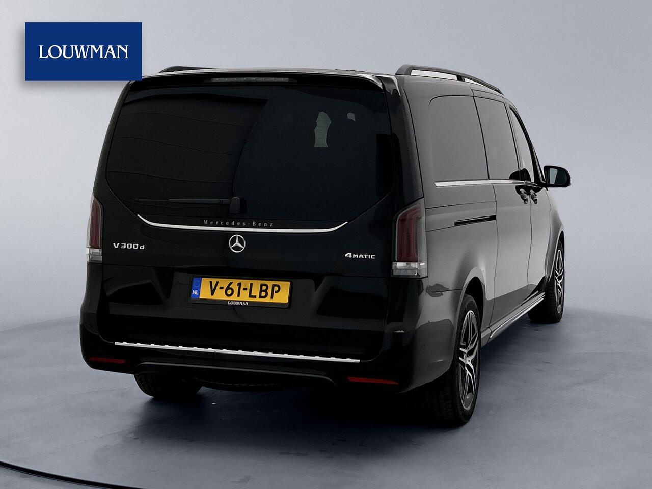 Mercedes-Benz V-KLASSE 300d 4-MATIC Extra Lang AMG Avantgarde BPM-Vrij Dubbele Cabine 360 Graden Camera Elektrische Schuifdeuren Multibeam LED Adaptieve Cruise Control