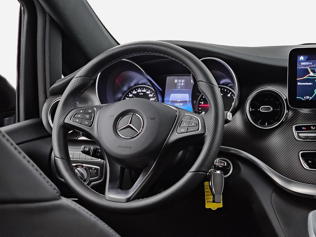 Mercedes-Benz V-KLASSE 300d Extra Lang 240pk AMG Edition- Dubbele cabine, 5 pers, 360 Camera, Ada Cruise, 2x elek schuifdeur