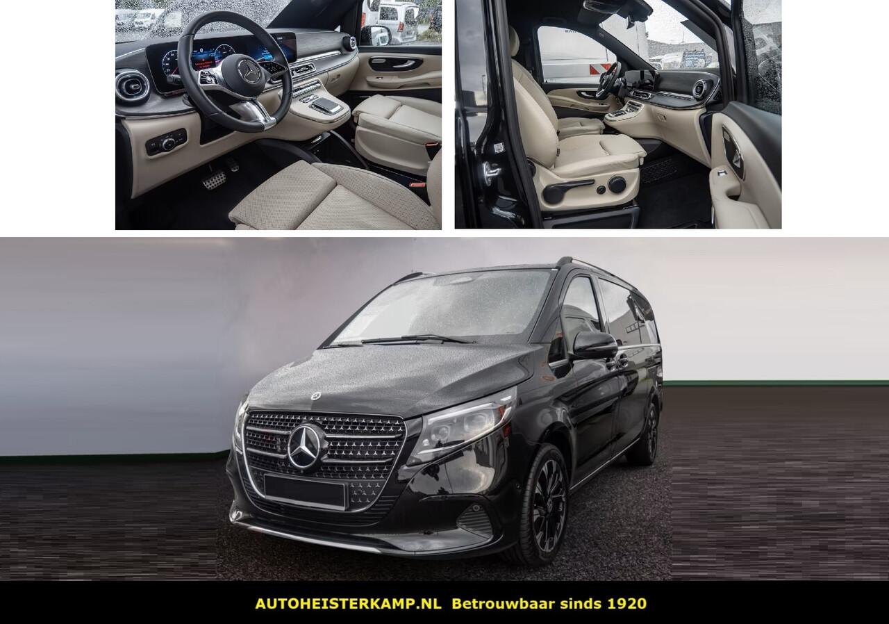 Mercedes-Benz V-KLASSE 250d L2 Avantgarde Nieuw Model 7-zitter Airmatic Stoelkoeling Distronic Trekhaak Burmester 360 Camera Stuurverwarming LED 18 Inch