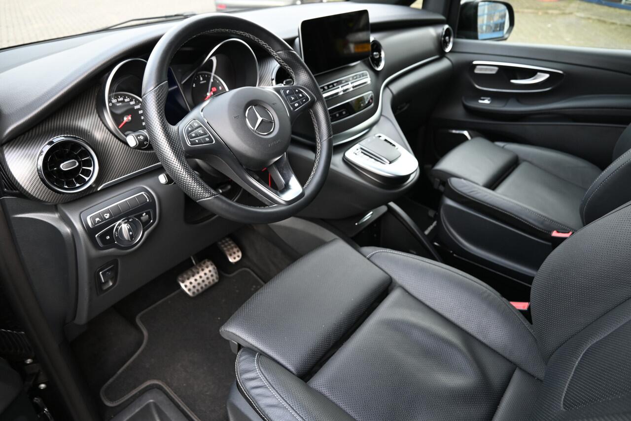 Mercedes-Benz V-KLASSE 300d AMG Extra Lang L3 DC Avantgarde Edition Stoel koeling/verwarming, 360 Graden Camera, Burmester, Afneembare trekhaak