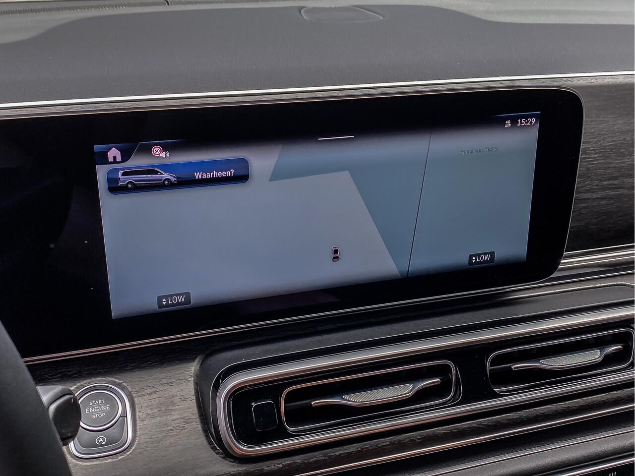 Mercedes-Benz V-KLASSE 300d Extra Lang Avantgarde Dubbele Cabine | ELEKTRISCHE SCHUIFDEUREN | STOELVERWARMING | STANDKACHEL | LEDER | MBUX | 360 |