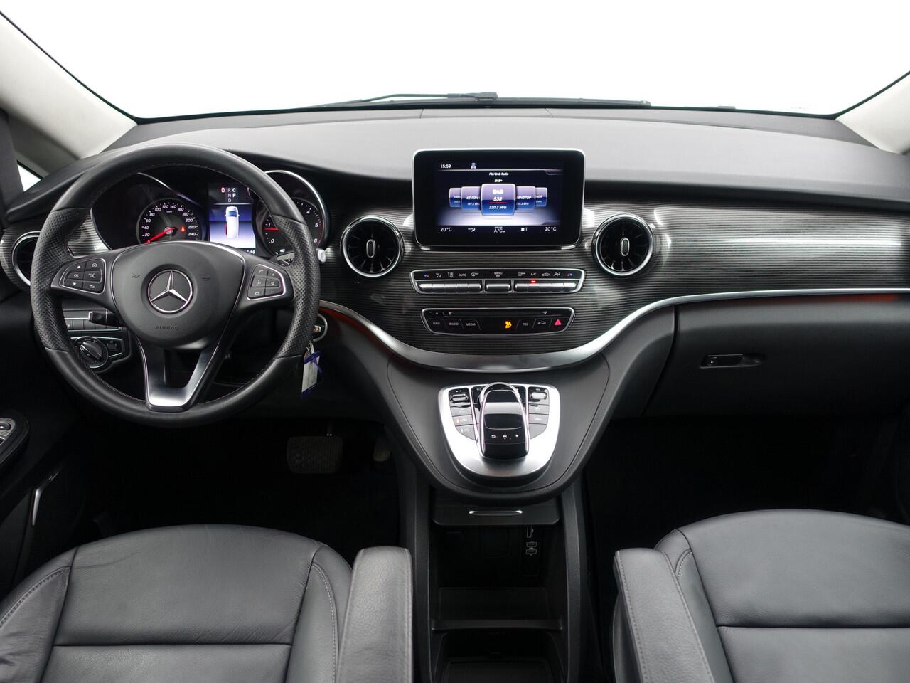 Mercedes-Benz V-KLASSE 300d Lang Dubbele Cabine Aut- 360 Camera, Burmester Surround Audio, Sfeerverlichting, Lane Assist