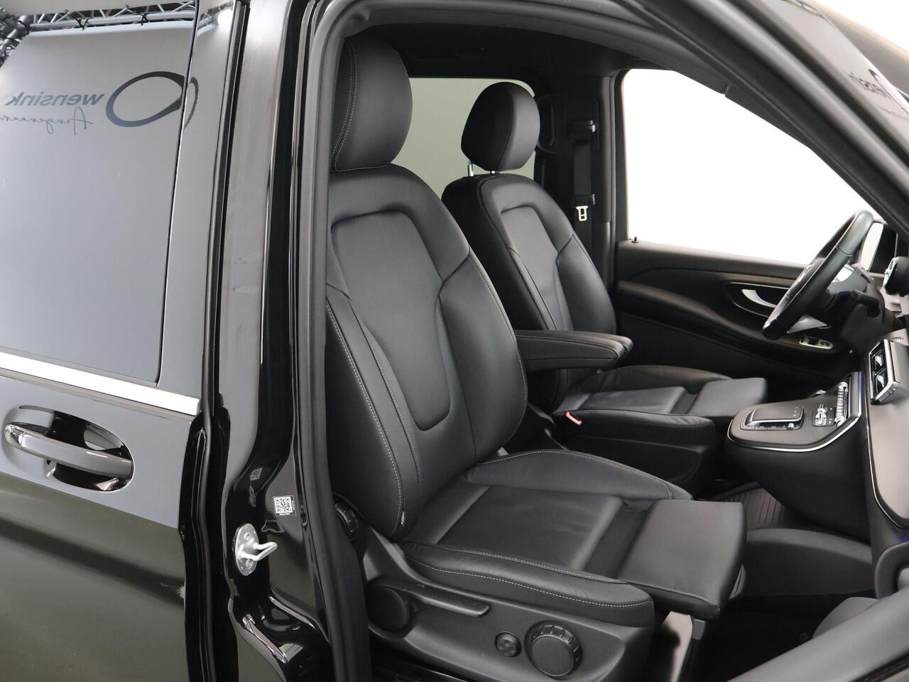 Mercedes-Benz V-KLASSE 300d | L2 Lang | AMG | Dubbele Cabine | BURMESTER | 360 CAMERA | DISTRONIC PLUS | LEDER ZWART "LUGANO" | ALARM | STOELVERWARMING | NAVIGATIE | CARPLAY | ANDROID AUTO | CLIMATE CONTROL | DAB+ | CERTIFIED