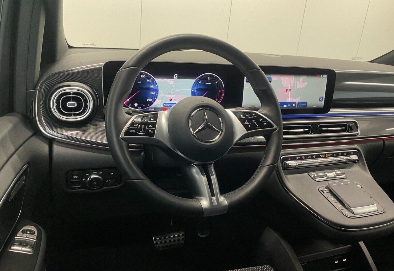 Mercedes-Benz V-KLASSE 250d L2 Style Nieuw Model WIDESCREEN COCKPIT DISTRONIC EL. Schuifdeuren TREKHAAK LED 360 CAMERA