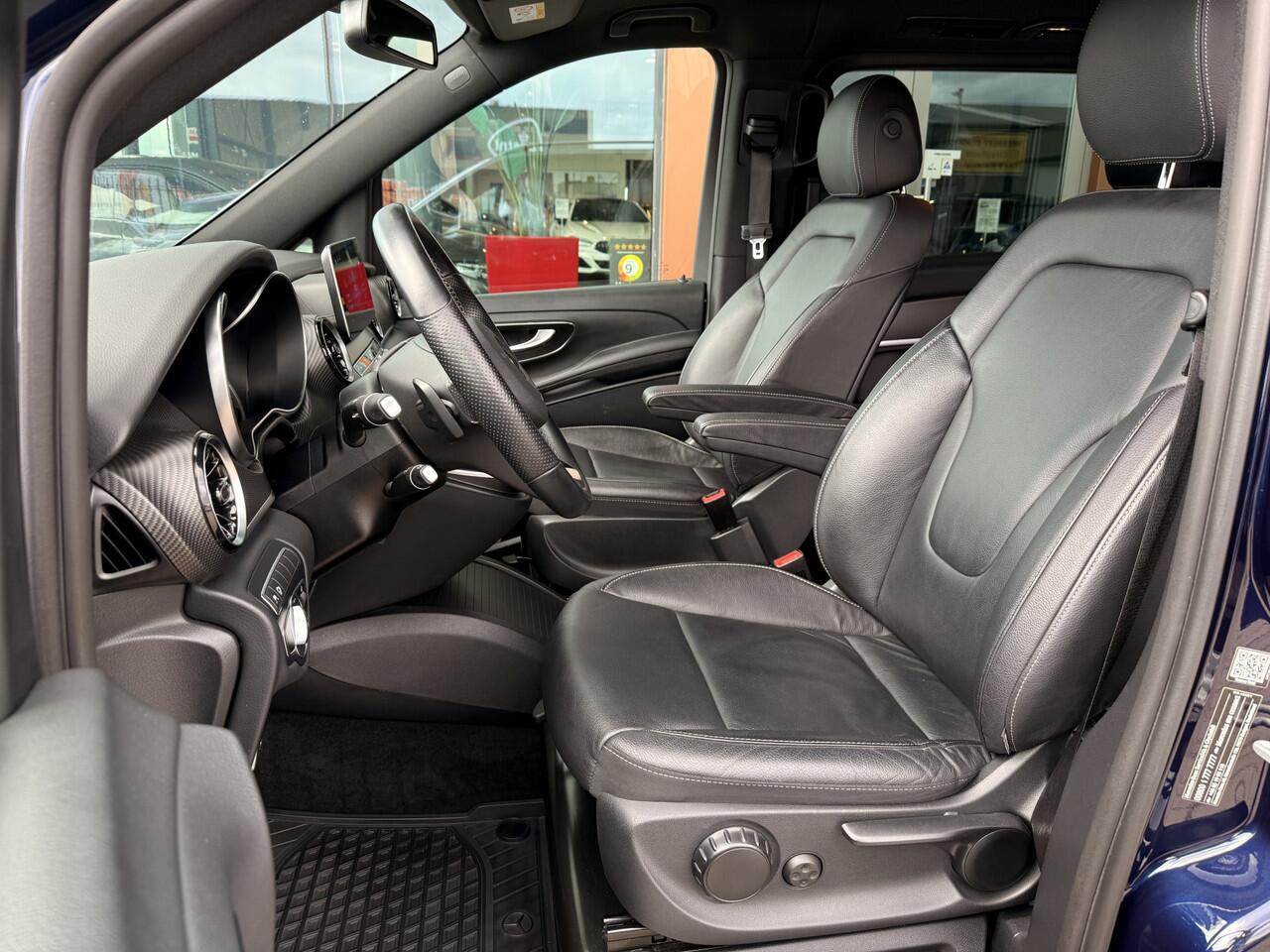 Mercedes-Benz V-KLASSE 300d Lang DC | AMG | Burmester | 360 Camera | Leder | Stoelverwarming | EL. Schuifdeuren