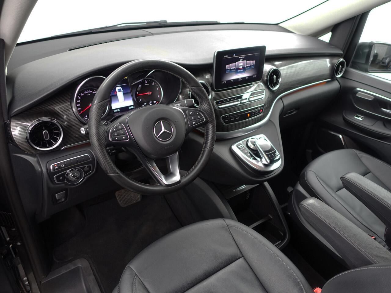 Mercedes-Benz V-KLASSE 300d Lang Dubbele Cabine Aut- 360 Camera, Burmester Surround Audio, Sfeerverlichting, Lane Assist