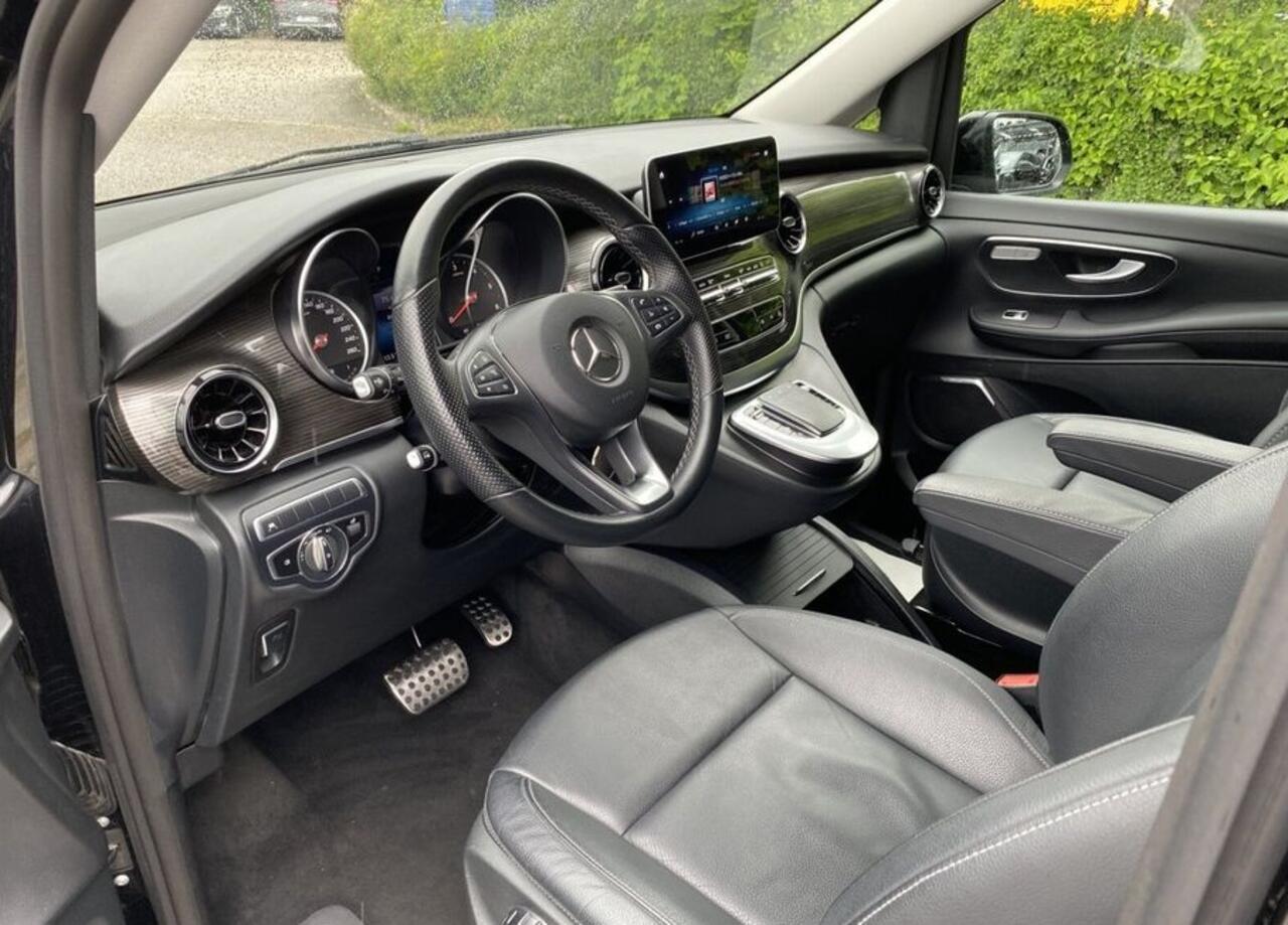 Mercedes-Benz V-KLASSE 300d Extra Lang Edition 8-zitter 75.250 ex BTW Leder LED Burmester EL. Schuifdeuren Distronic