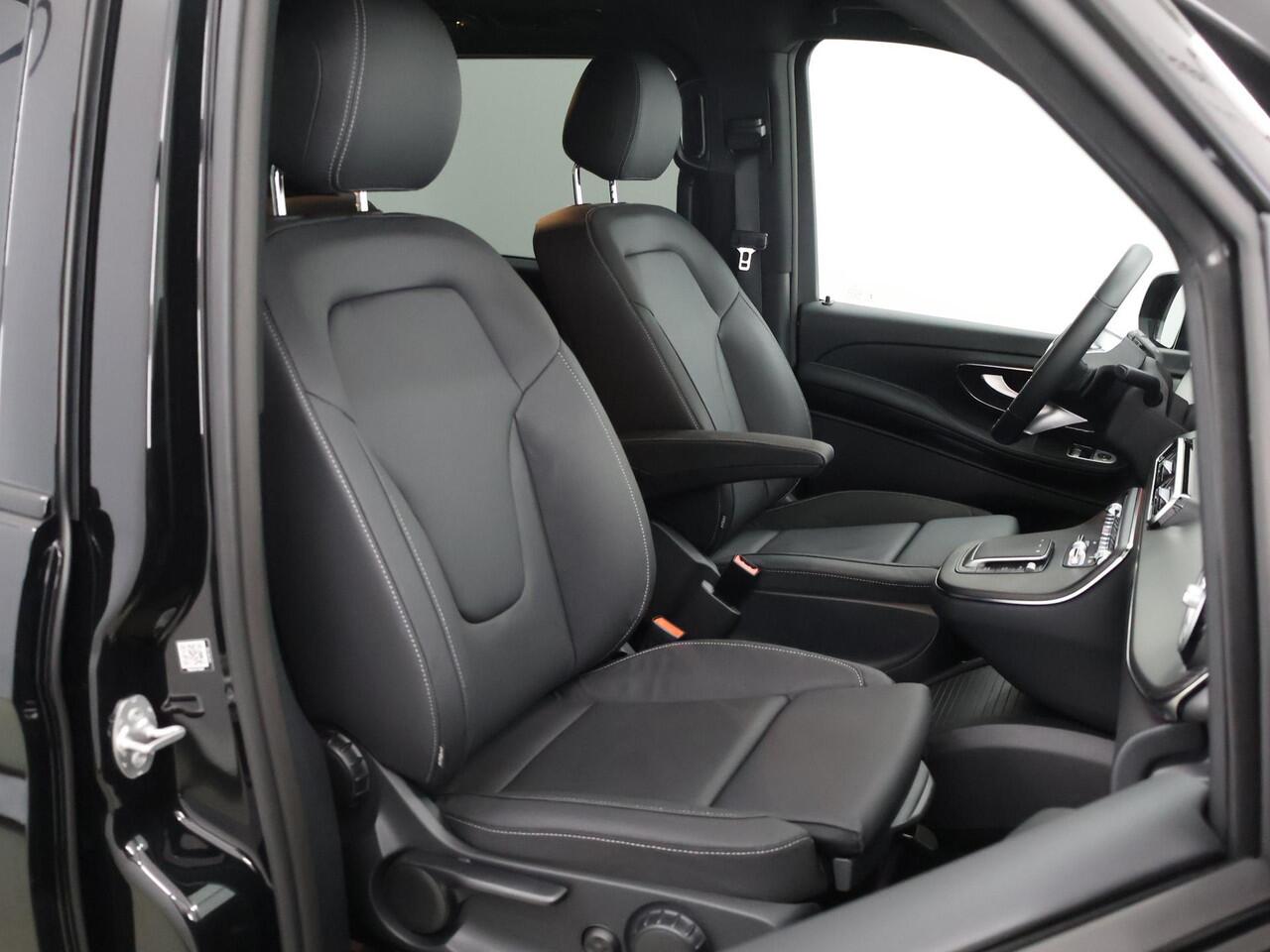 Mercedes-Benz V-KLASSE 250d 4-MATIC XL L3 AVANTGARDE | DUBBELE CABINE | 360 CAMERA | DISTRONIC PLUS | LEDER ZWART "LUGANO" | ALARM | STOELVERWARMING | NAVIGATIE | CARPLAY | ANDROID AUTO | AUTOMATISCHE AIRCO | DAB+ |