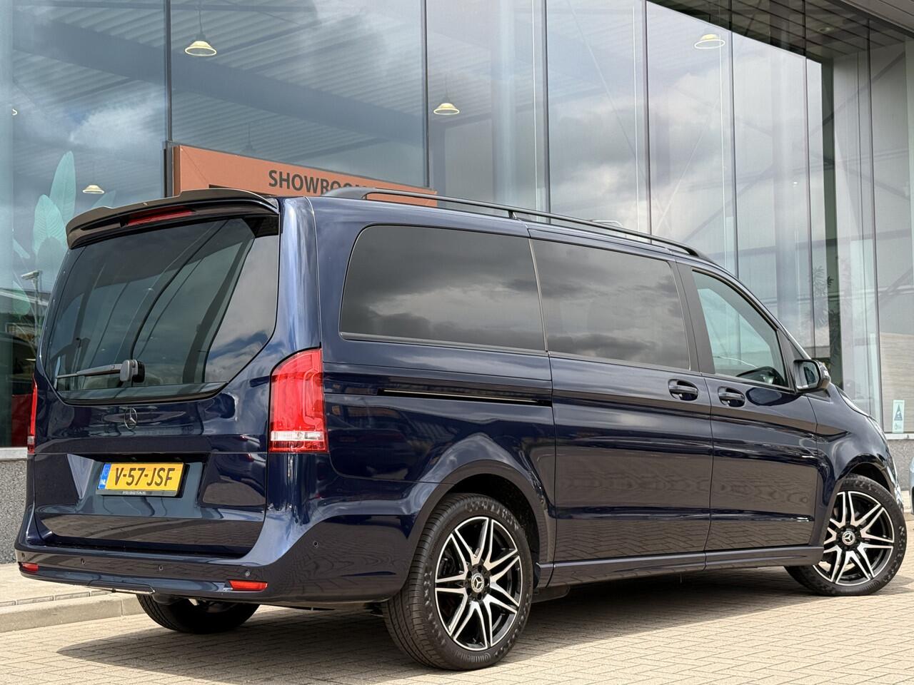 Mercedes-Benz V-KLASSE 300d Lang DC | AMG | Burmester | 360 Camera | Leder | Stoelverwarming | EL. Schuifdeuren