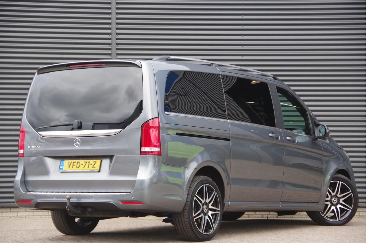 Mercedes-Benz V-KLASSE 300d AMG L2 DC-5P, 2X ELEKTR. SCHUIFDEUR, BURMESTER, LED, LEDER, 360 CAMERA, CRUISE, CLIMA, PARKEERSENSOREN, NL AUTO, NAP