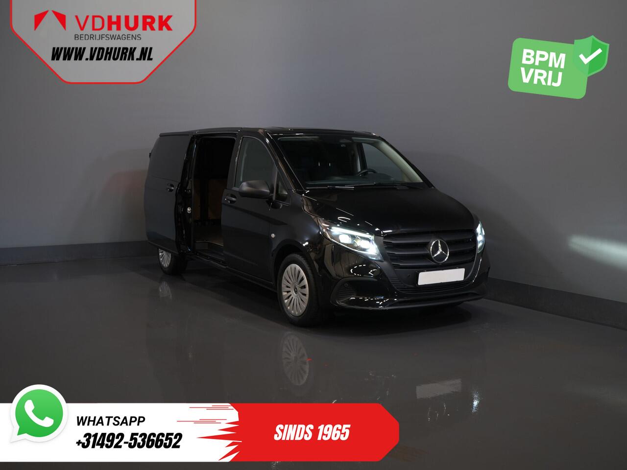 Mercedes-Benz VITO 119 CDI Aut. L3 LED/ 2.5t Trekverm./ 270Gr.Deuren/ Stoelverw./ Carplay/ Camera/ Trekhaak/ Cruise/ PDC/ DAB