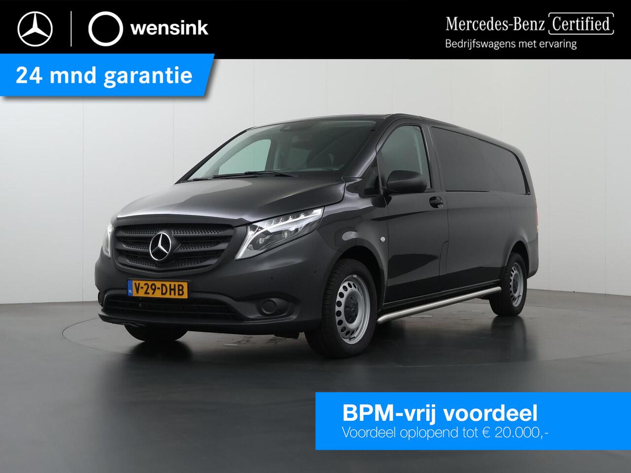 Mercedes-Benz VITO 116 CDI Extra Lang | Dubbel Cabine ¤57.995,- | Sidebars | LED | Trekhaak |