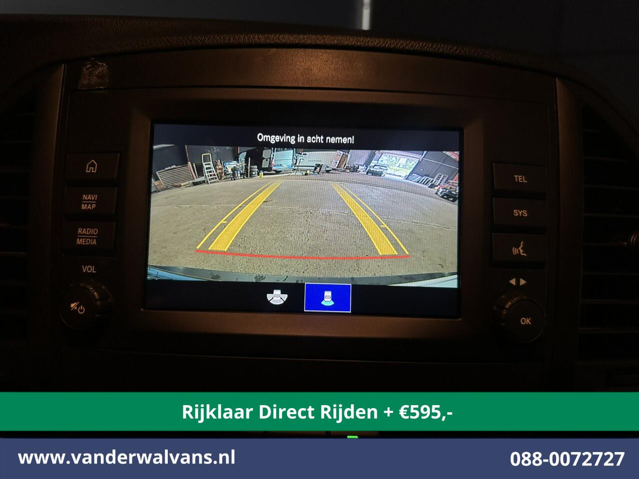 Mercedes-Benz VITO 114 CDI 136pk L2H1 Euro6 *Rijklaar Direct Rijden* Airco | Camera | Apple Carplay | Android Auto | Cruisecontrol Parkeersensoren