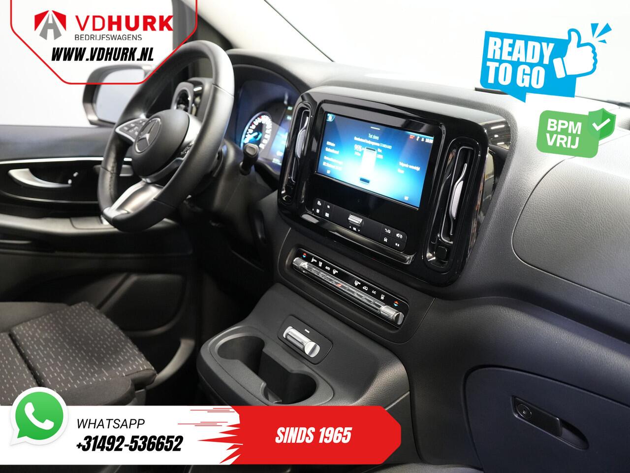 Mercedes-Benz VITO eVito L2 60 kWh 285 km WLTP Snellader/ LED/ Adapt.Cruise/ Stoelverw./ Carplay/ Camera/ PDC/ 17" LMV