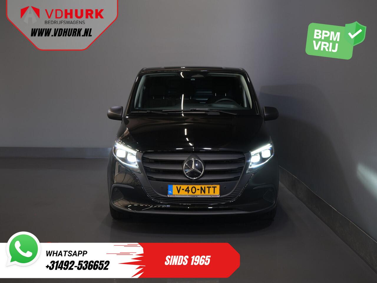 Mercedes-Benz VITO 119 CDI Aut. L3 LED/ 2.5t Trekverm./ 270Gr.Deuren/ Stoelverw./ Carplay/ Camera/ Trekhaak/ Cruise/ PDC/ DAB
