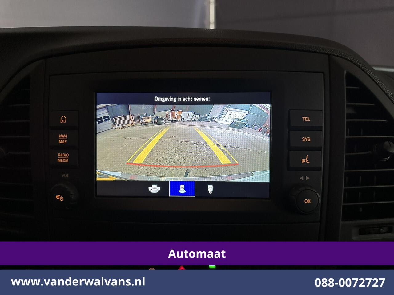 Mercedes-Benz VITO 114 CDI 136pk 9G-Tronic Automaat L3H1 Euro6 Airco | Camera | Apple Carplay Android Auto, Cruisecontrol, 2500kg Trekhaak, Parkeersensoren, Bijrijdersbank
