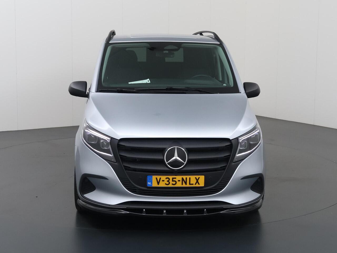 Mercedes-Benz VITO 119 XL L3 PRO | AUT. | EDITION | DUBBELE CABINE | MULTI-BEAM LED | ACHTERUITRIJCAMERA | 2500 KG AHW TREKHAAK | ACHTERDEUREN | 2X ZIJSCHUIFDEUR | CRUISE CONTROL | STOEL - STOEL | METALLIC