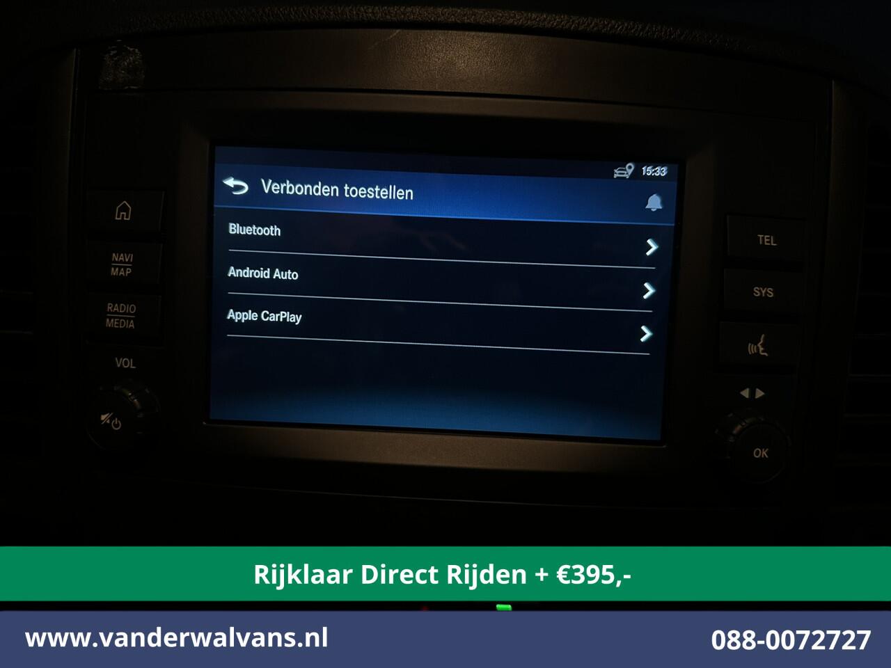 Mercedes-Benz VITO 114 CDI 136pk L2H1 Euro6 *Rijklaar Direct Rijden* Airco | Camera | Apple Carplay | Android Auto | Cruisecontrol Parkeersensoren